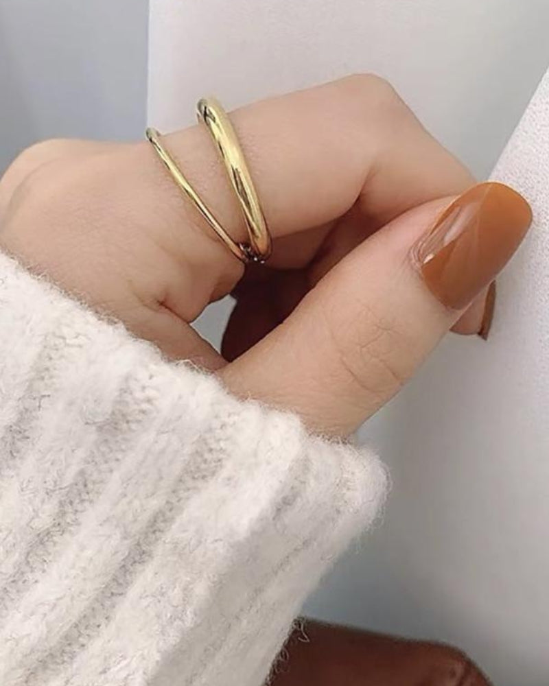 Eternity Dual-Band Ring