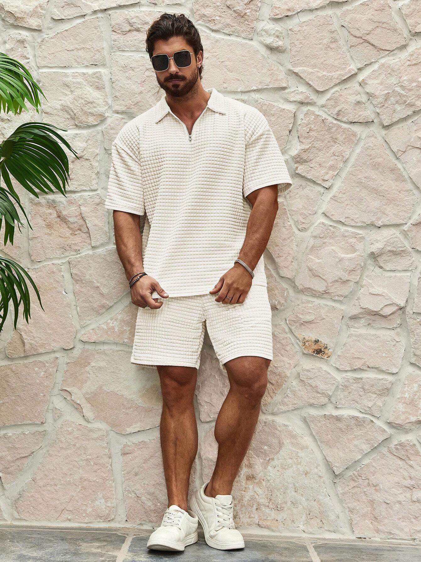 Wade Textured Summer Two-Piece Set