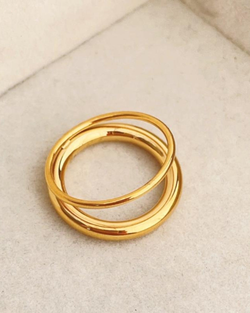 Eternity Dual-Band Ring
