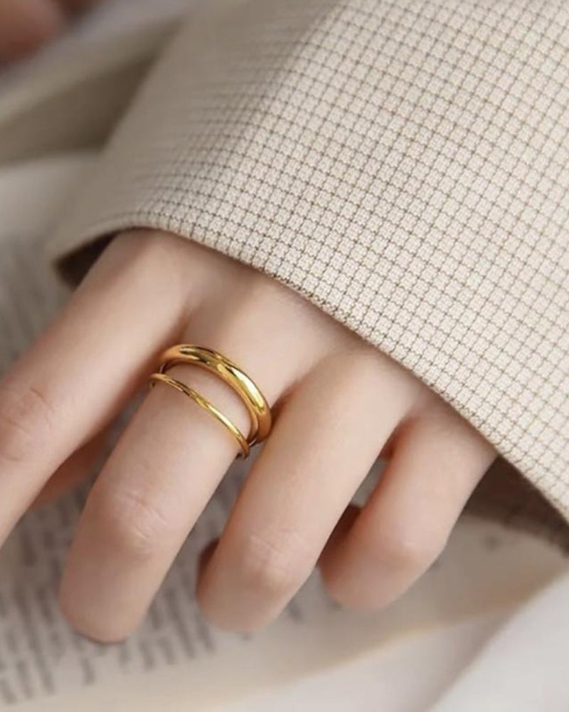 Eternity Dual-Band Ring